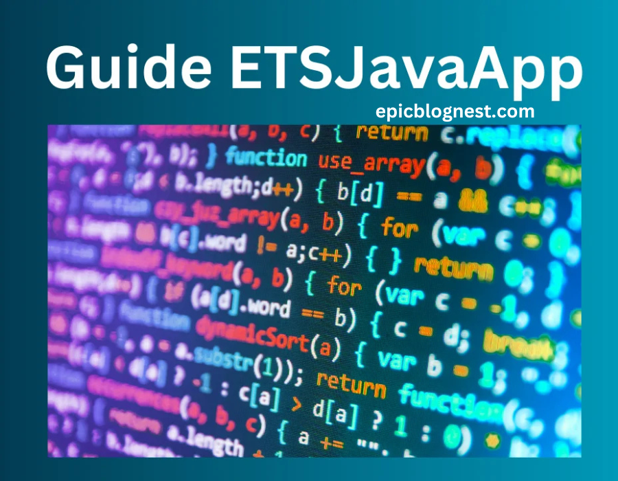 Guide ETSJavaApp