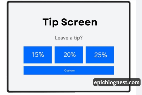 tip screen